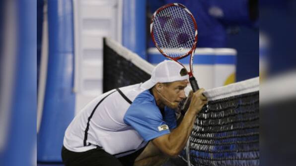 Australian Open: Pat Rafter and Hewitt team up to play doubles 