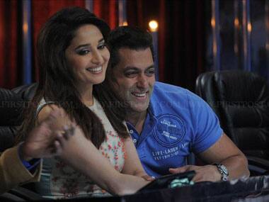 A file photo of Madhuri Dixit and Salman Khan. Sachin Gokhale/ Fistpost