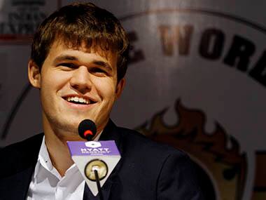 Magnus Carlsen. AP