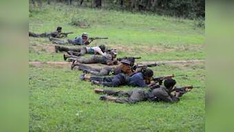 Arms recovered after encounter with naxals in Chhattisgarh