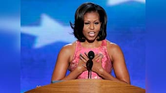 Internet freedom universal right says Michelle Obama in China