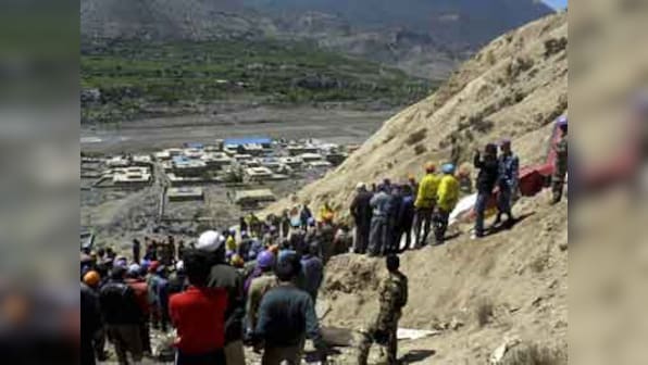 Chopper crashes in central Nepal with seven people aboard; poor weather hampers rescue operations