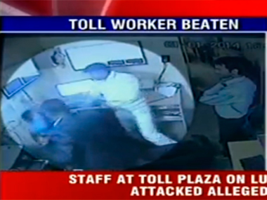 SP leader arrested for attacking toll plaza staffer SP leader arrested for attacking toll plaza staffer