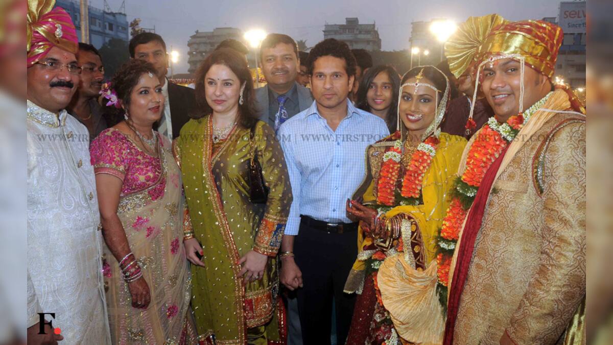 Sachin, Maharashtra's top netas turn up for wedding – Firstpost, image size:1200x675