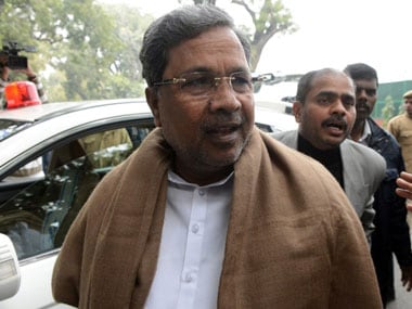 Karnataka CM Siddaramaiah. AFP