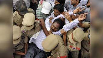 Andhra Pradesh assembly adjourns over Telangana bill again