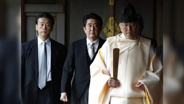 Japan minister follows Abe in visit to war shrine, pouring salt on wound for China