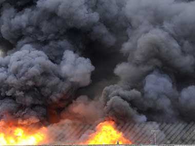 Four burnt to death in Gujarat fire Four burnt to death in Gujarat fire