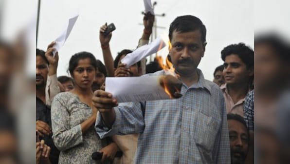 BJP supporters seeking Kejriwal's resignation detained in Delhi