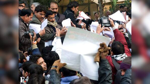 Kejriwal leaves Janata Darbar midway to avoid 'stampede-like situation'