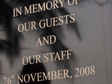 Monument in memory of 26/11 victims. Reuters image