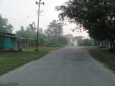 A road in Assam's Digboi town. Firstpost