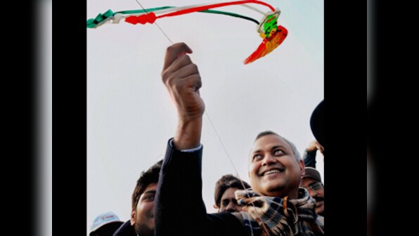 Somnath Bharti doesn't appear before DCW, flies kites instead