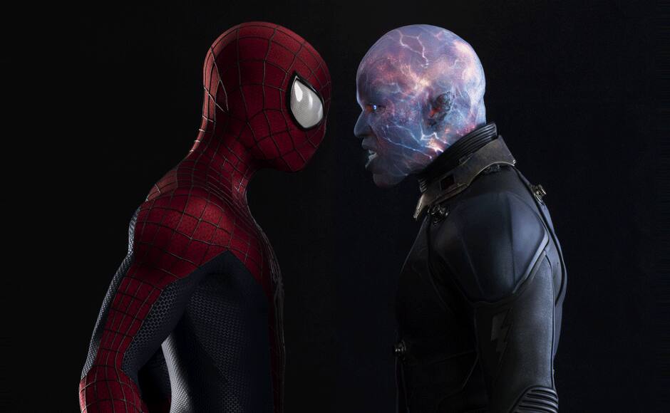 A poster of Amazing Spiderman 2. 
