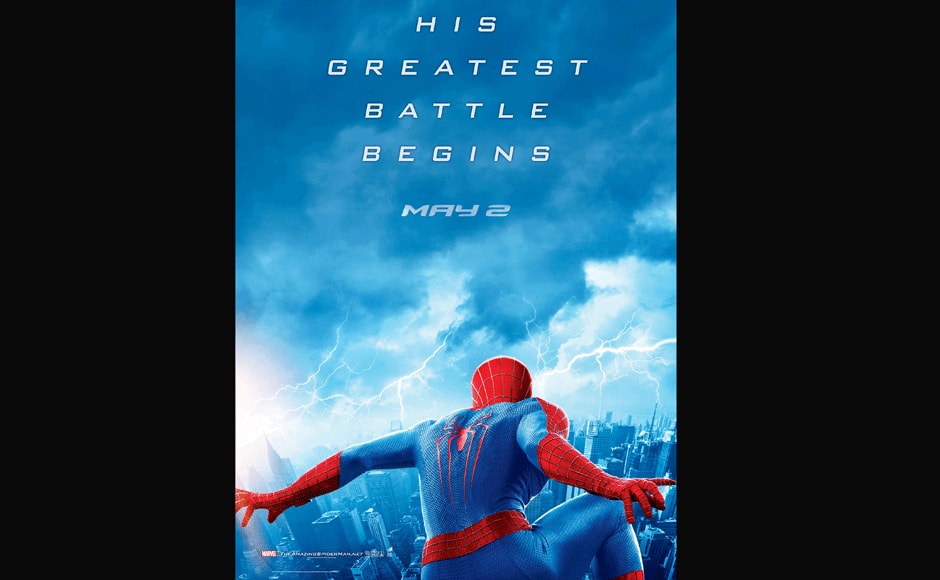 A poster of Amazing Spiderman 2. 