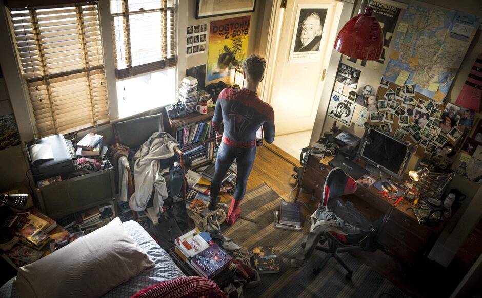 A poster of Amazing Spiderman 2. 