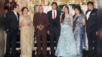 Photos: BJP top brass attend Ahana Deol's wedding reception