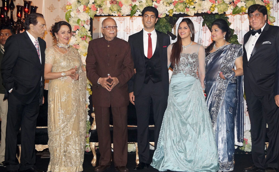 Photos: BJP top brass attend Ahana Deol's wedding reception Photos: BJP top brass attend Ahana Deol's wedding reception
