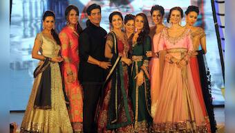 Photos: Madhuri, Preity wear Manish Malhotra's creations for a cause