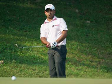 File photo of Anirban Lahiri. AFP