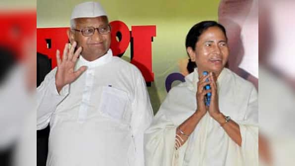 The odd couple: Confusion reigns in Anna-Mamata presser