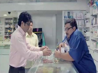 Chemist gets a taste of his own medicine! Chemist gets a taste of his own medicine!