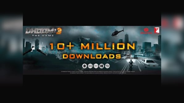 Dhoom:3 The Game crosses 10 million mobile downloads