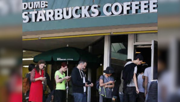 Comedian Nathan Fielder revealed as owner of 'Dumb Starbucks'