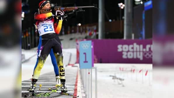 Police search German biathlete's home after positive doping test