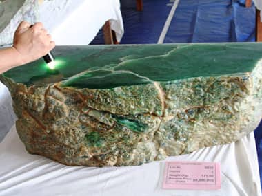 Myanmar is well known for its jade: Reuters image
