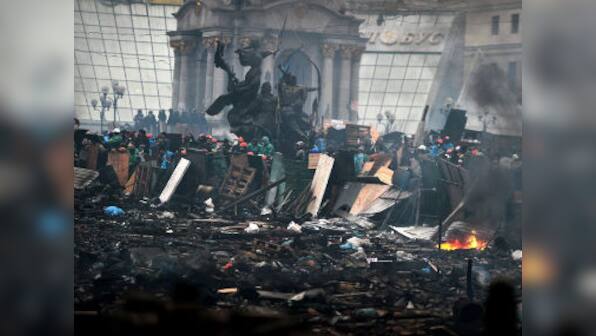 Ukraine disbands riot police unit accused of violence 