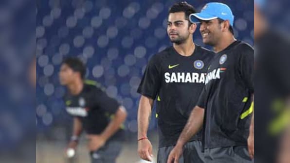 Dhoni ruled out of Asia Cup with injury; Kohli to lead India