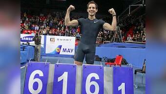 Lavillenie beats Bubka's 21-year-old indoor world record