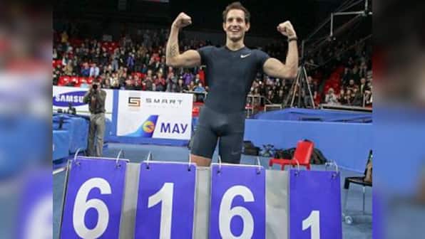 Lavillenie beats Bubka's 21-year-old indoor world record