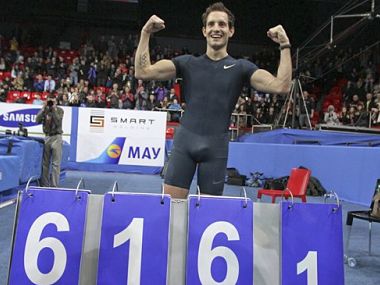 Lavillenie beats Bubka's 21-year-old indoor world record Lavillenie beats Bubka's 21-year-old indoor world record