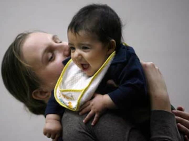 Talking to babies can help develop their language skills