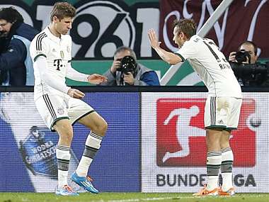 Mueller scores twice as Bayern win 14th in a row Mueller scores twice as Bayern win 14th in a row
