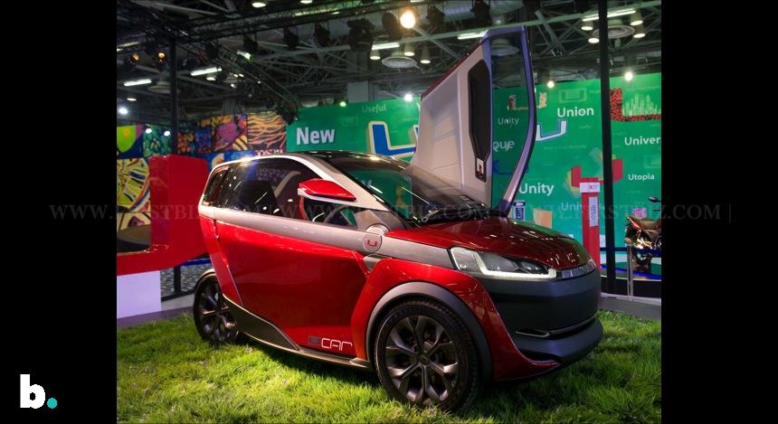 Photos: Bajaj's sporty two-seater 'U' is definitely the showstopper at Auto Expo 2014 Photos: Bajaj's sporty two-seater 'U' is definitely the showstopper at Auto Expo 2014