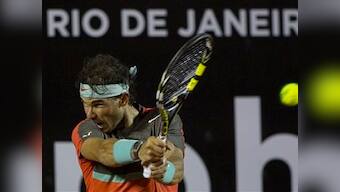 Nadal hangs on to reach Rio final with Dolgopolov 