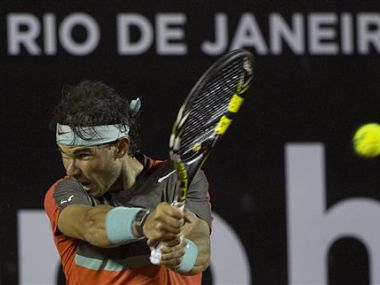 Nadal hangs on to reach Rio final with Dolgopolov Nadal hangs on to reach Rio final with Dolgopolov