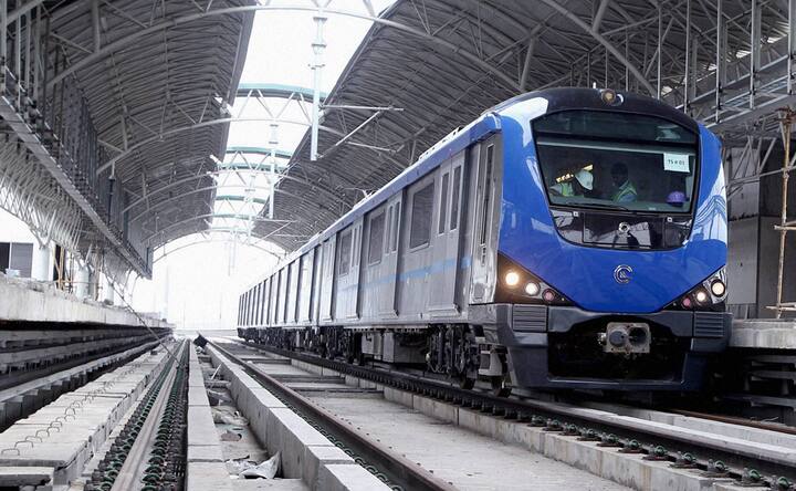 Photos: Trial run of Chennai Metro successful