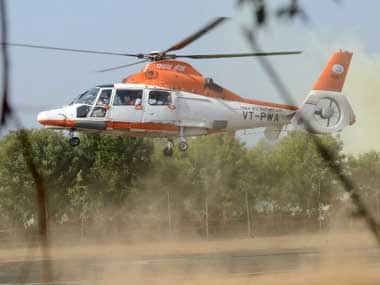 A Pawan Hans chopper. AFP