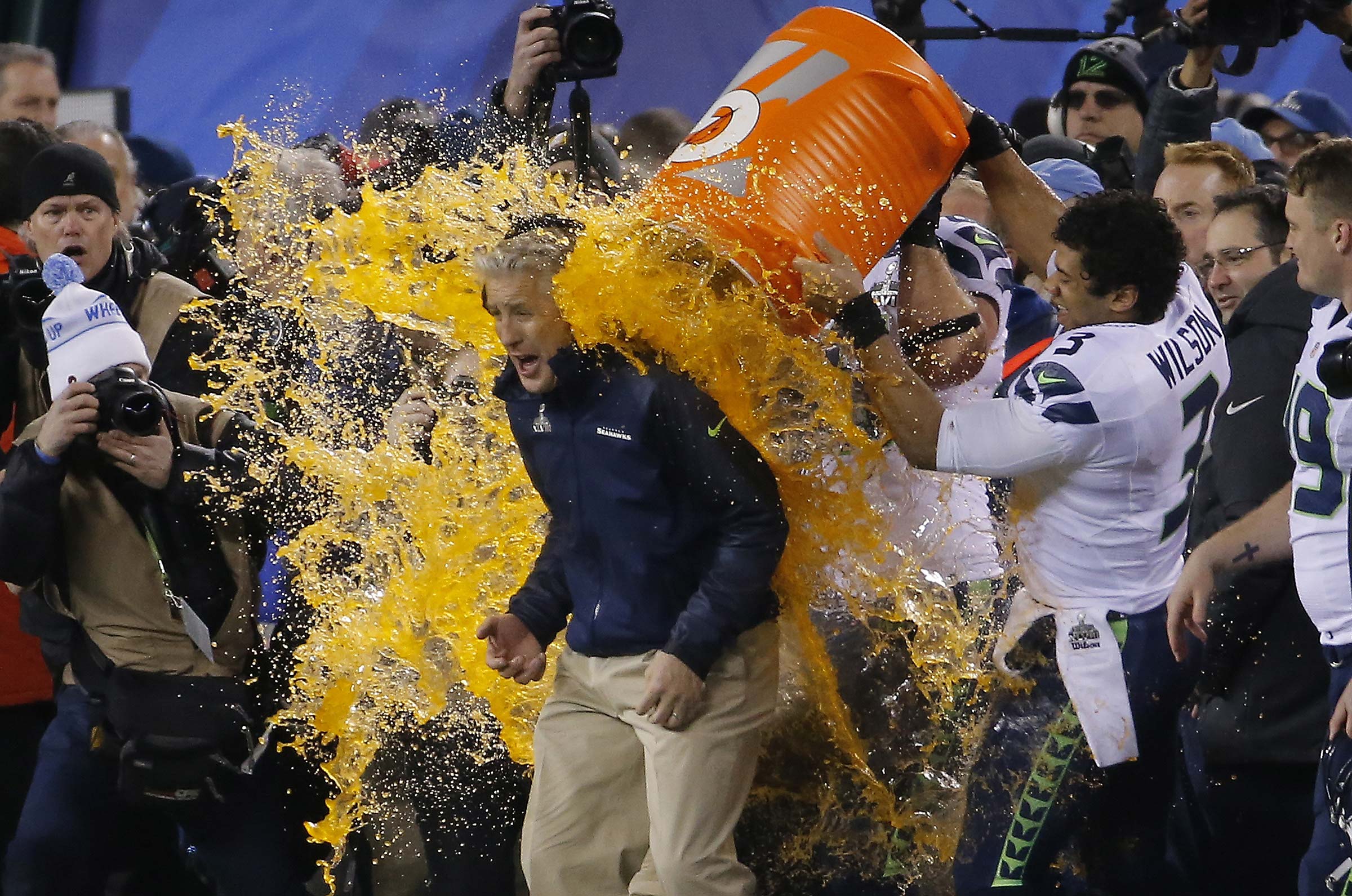 Seattle Seahawks overpower Denver Broncos in Super Bowl XLVIII Seattle Seahawks overpower Denver Broncos in Super Bowl XLVIII