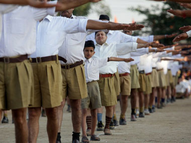 Shocked at senior leader's relationship, RSS shows him the door Shocked at senior leader's relationship, RSS shows him the door