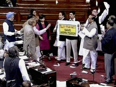 Passed in Rajya Sabha, Telangana Bill now awaits President's nod Passed in Rajya Sabha, Telangana Bill now awaits President's nod