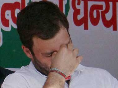 Congress vice president Rahul Gandhi. PTI