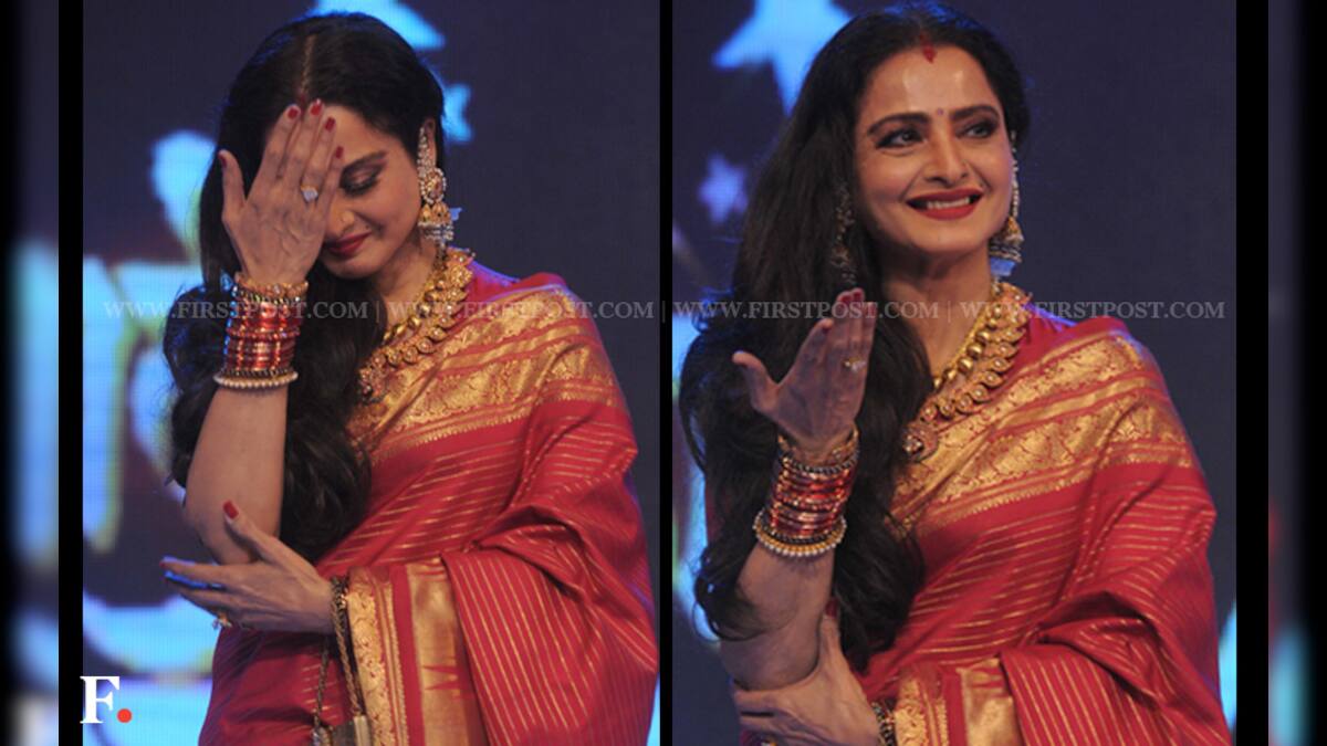 Images: Rekha still has the moves and all she needs is a stage – Firstpost