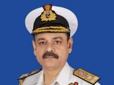 Vice Admiral Shekhar Sinha. Image courtesy Indian Navy