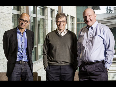 Microsoft CEO: Will Gates, Ballmer allow Nadella a free hand? Microsoft CEO: Will Gates, Ballmer allow Nadella a free hand?