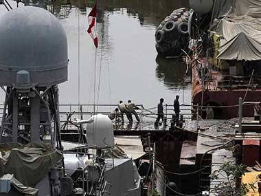 Navy confirms two officers killed in accident on INS Sindhuratna